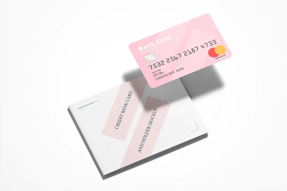 موکاپ کارت بانکی و کردیت کارت — تصویر ۷