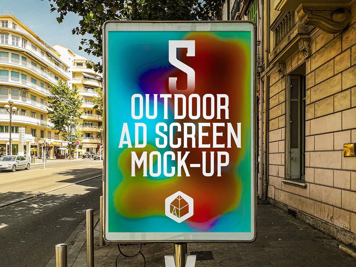40 موکاپ بنر تبلیغاتی شهری محیطی Outdoor — تصویر ۷