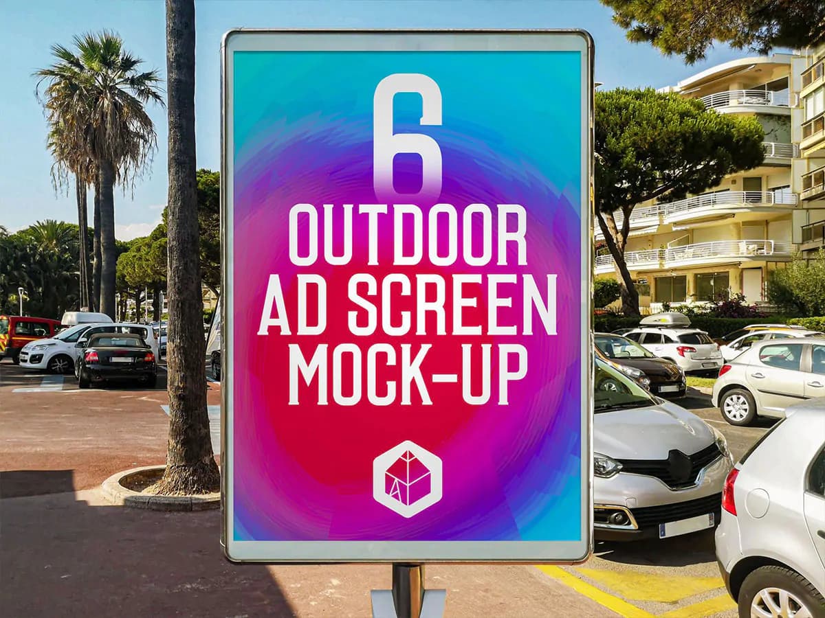 40 موکاپ بنر تبلیغاتی شهری محیطی Outdoor — تصویر ۸