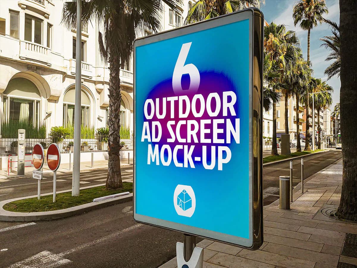 40 موکاپ بنر تبلیغاتی شهری محیطی Outdoor — تصویر ۶