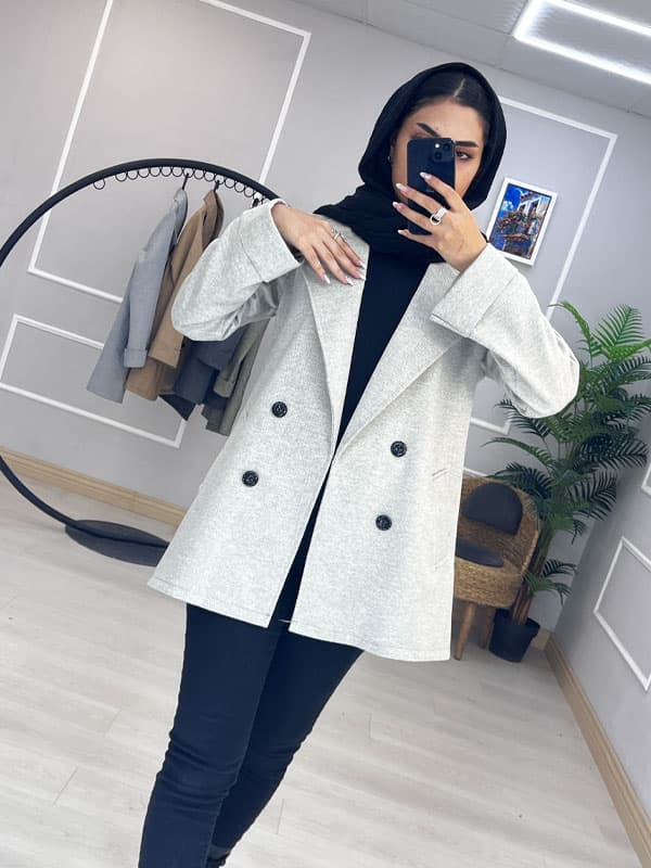 پالتو زنانه مدل پرستو — تصویر ۳