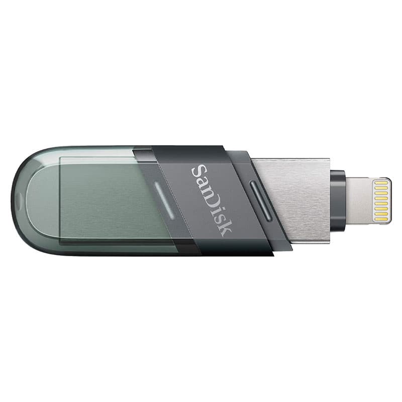 فلش مموری سن دیسک مدل iXpand Flip ظرفیت 128 گیگابایت