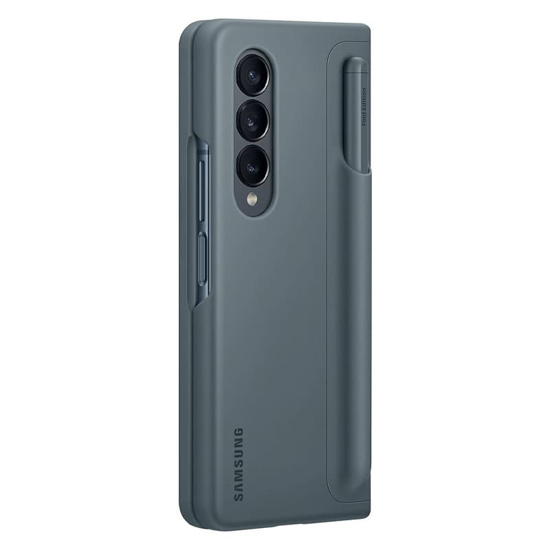 کاور اصلی سامسونگ زد فولد 4 Galaxy Z Fold4 Standing Cover with Pen — تصویر ۵