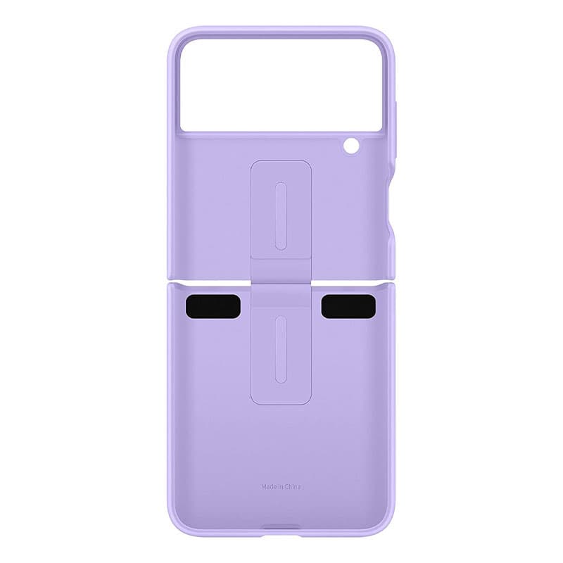 کاور سیلیکونی زد فلیپ 4 سامسونگ Galaxy Z Flip4 Silicone Cover with Ring — تصویر ۴
