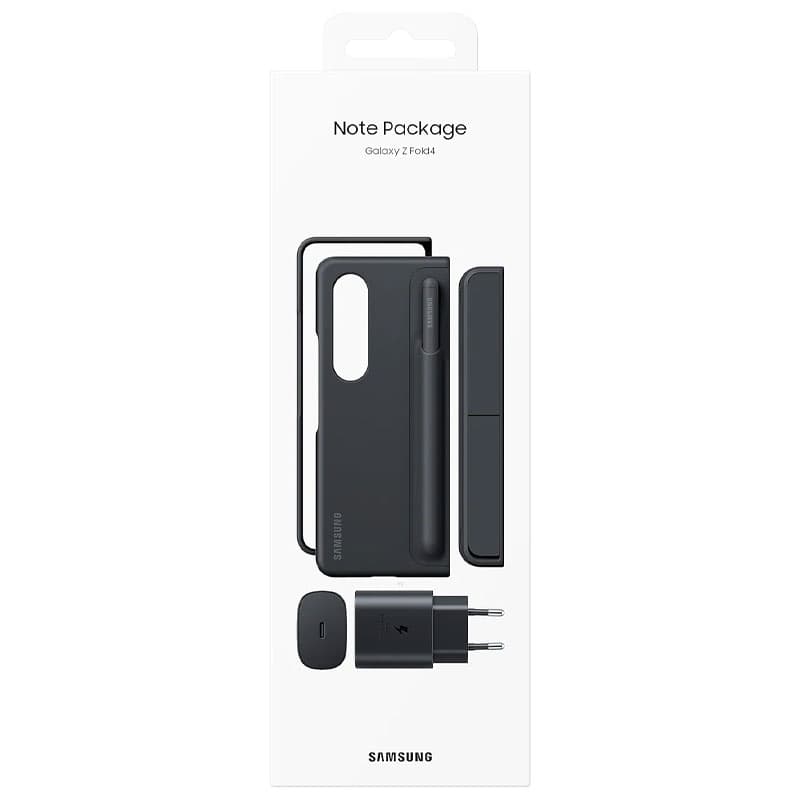 قاب اصلی سامسونگ با قلم و شارژر 25 وات Galaxy Z Fold4 Note Package — تصویر ۲