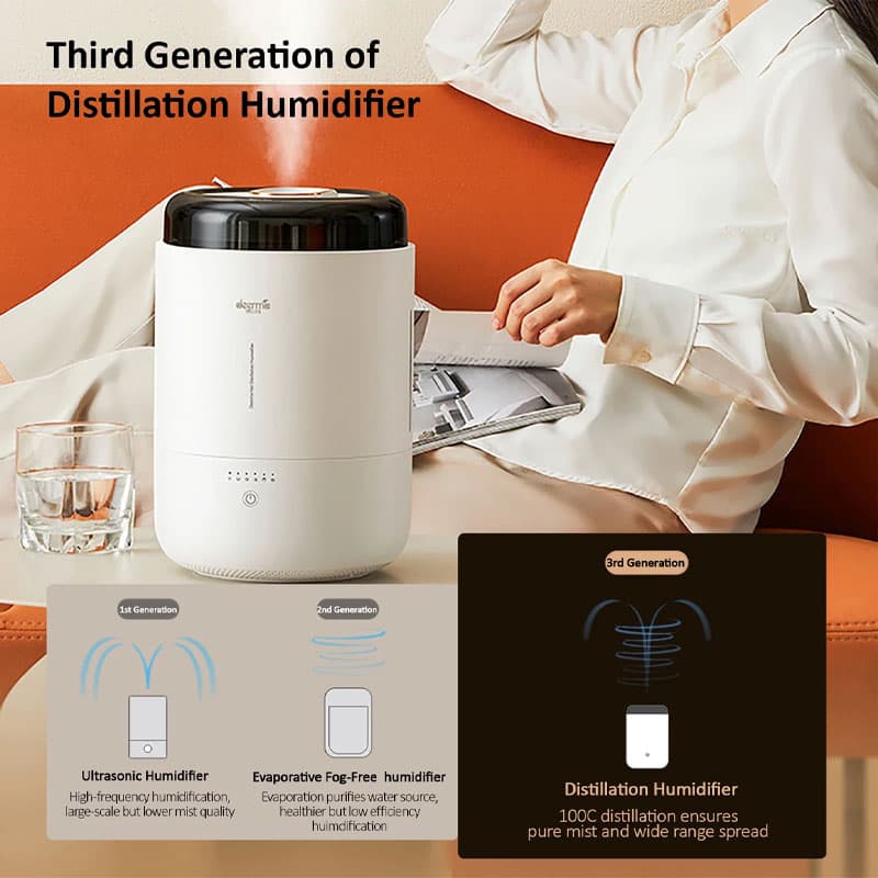 دستگاه بخور گرم Deerma RZ100 — تصویر ۲