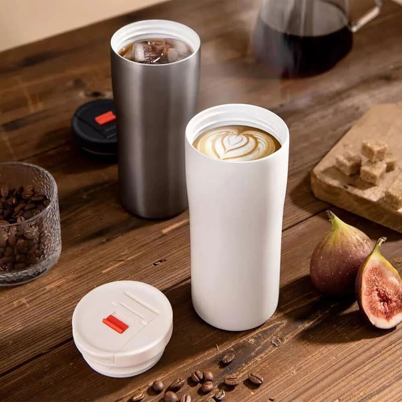 ماگ مسافرتی و قابل حمل Funjia Portable leak-proof Coffee Cup — تصویر ۴