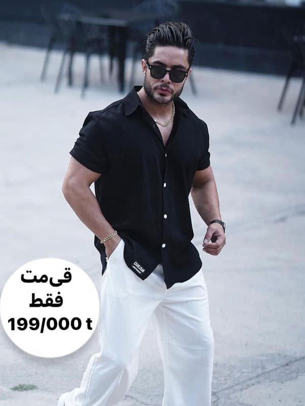 تیشرت مردونه مدل ارشیا — تصویر ۲
