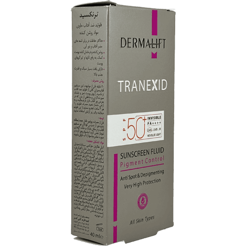 ضدآفتاب فلوئید درمالیفت Tranexid SPF 50 – روشن‌کننده و محافظ چندگانه برای انواع پوست — تصویر ۳