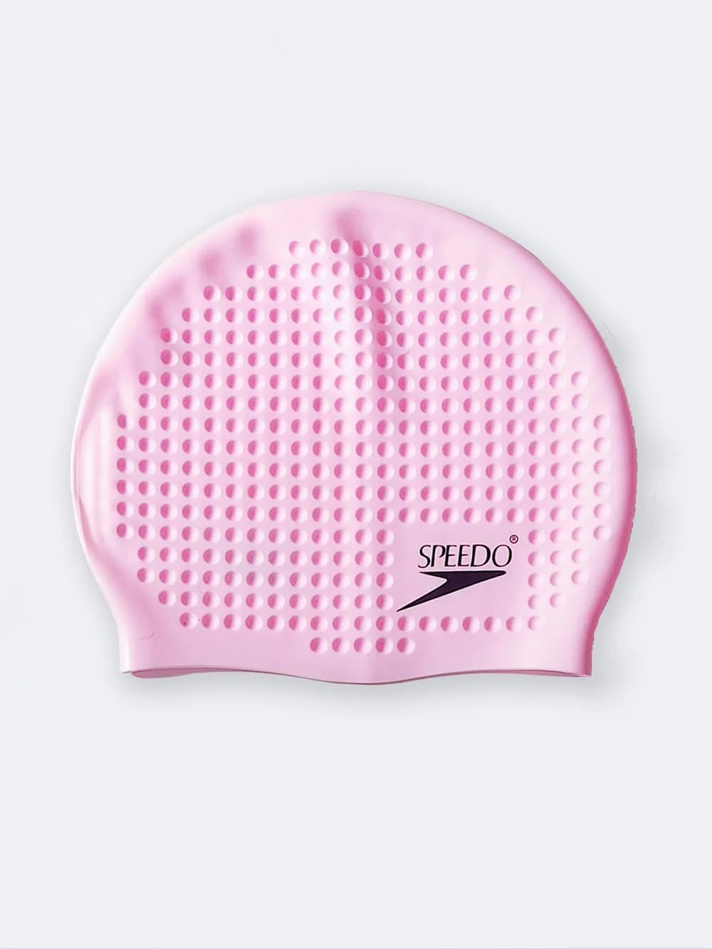 کلاه استخر شنا زنانه سیلیکونی مارک اسپیدو ( Speedo ) طرح توپی صورتی رنگ — تصویر ۲
