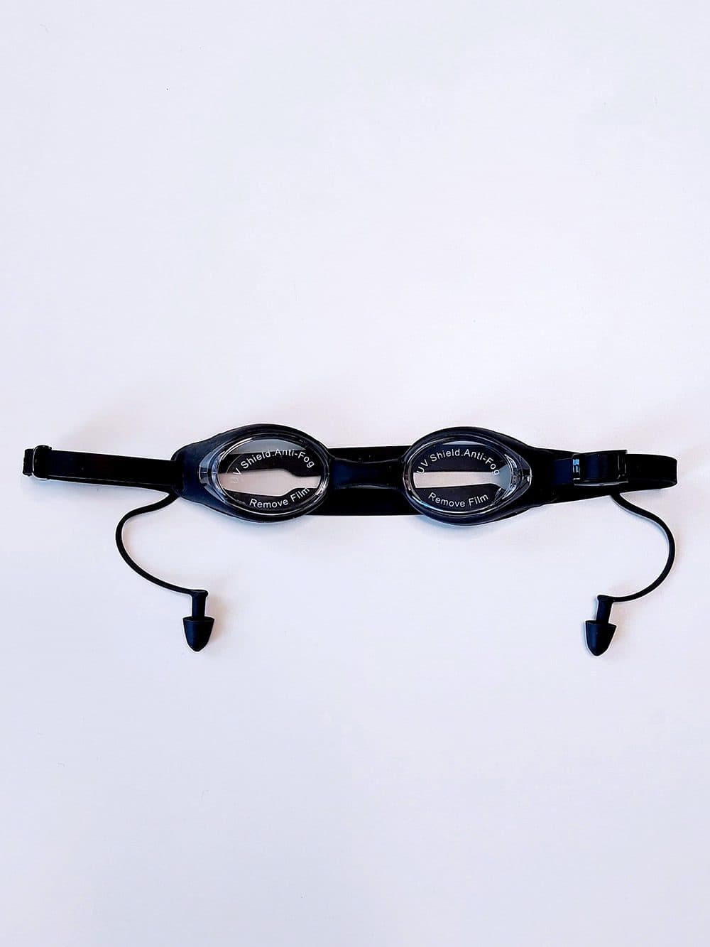 عینک شنا گوشگیر دار چسبیده زنانه و مردانه مشکی رنگ ضد بخار اسپیدو ( Speedo ) — تصویر ۲