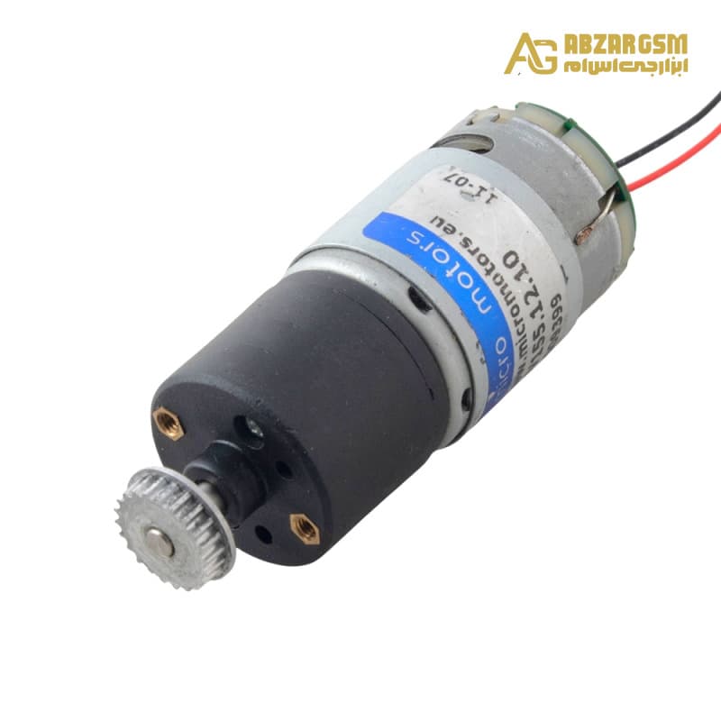 موتور گیربکس ایتالیایی Micromotors مدل 12V-660RPM HV155-12-10