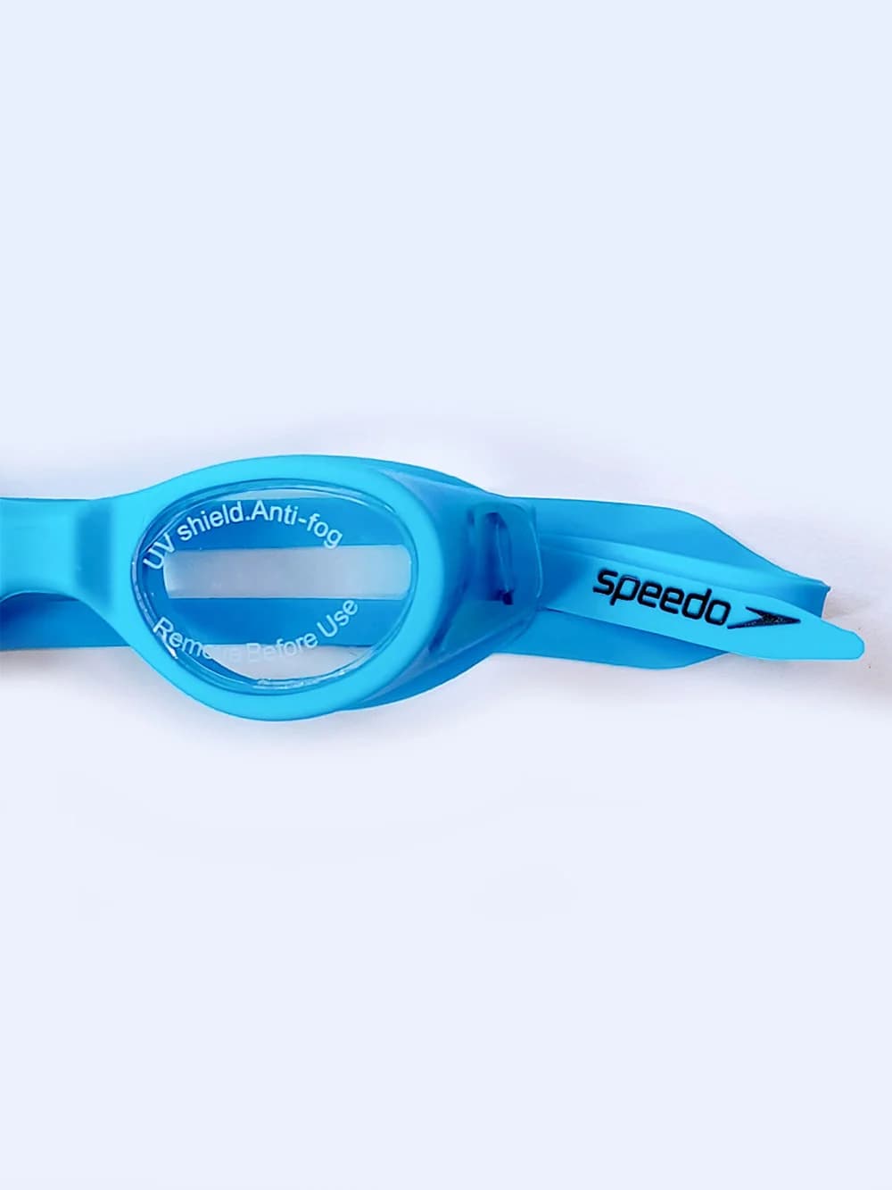 عینک استخر کودکان دخترانه و پسرانه اسپیدو ( Speedo ) سیلیکونی آبی رنگ — تصویر ۵