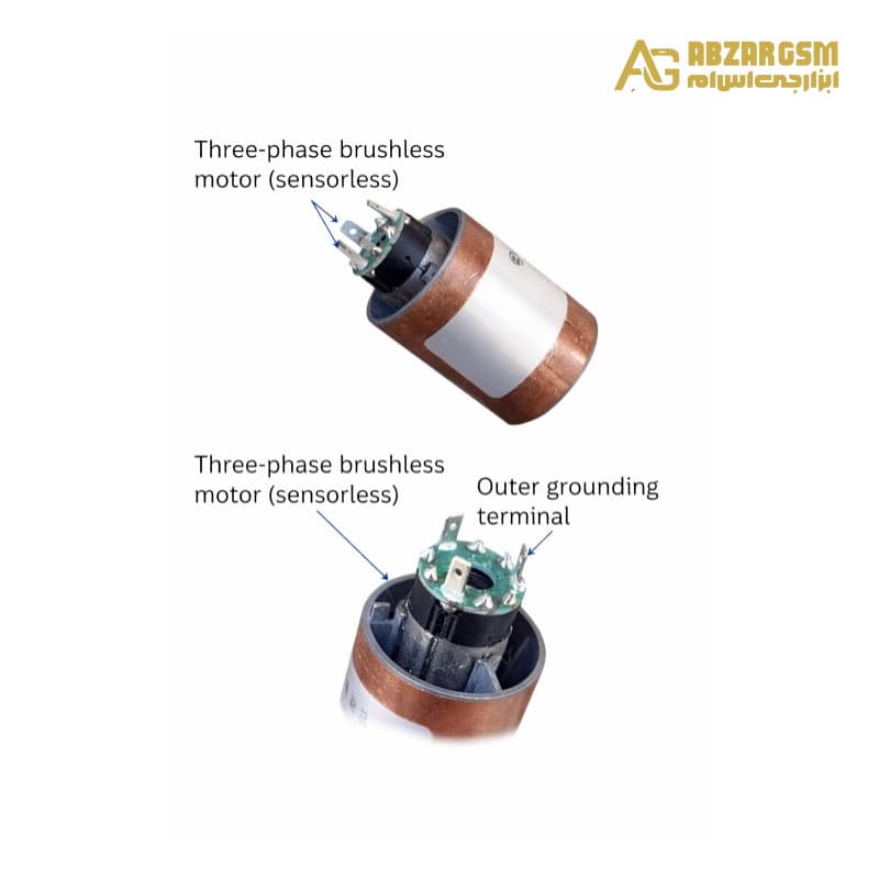 داکت فن 29mm دور بالا 95000RPM ولتاژ 310 ولت DC با موتور براشلس — تصویر ۷