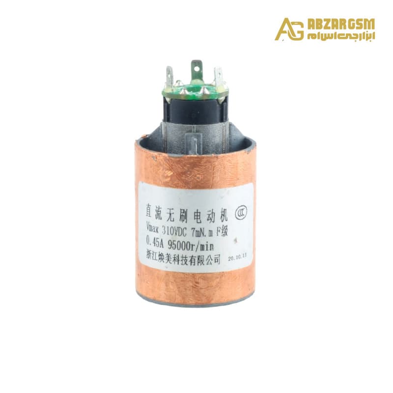 داکت فن 29mm دور بالا 95000RPM ولتاژ 310 ولت DC با موتور براشلس — تصویر ۳