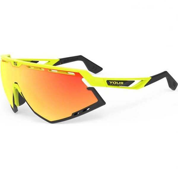 عینک آفتابی رودی مدل DEFENDER YELLOW FLUO GLOSS BUMPERS BLACK