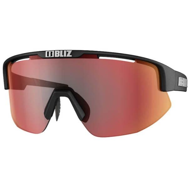 عینک آفتابی بلیز مدل BLIZ MATRIX MATT BLACK FRAME BROWN WITH RED — تصویر ۵