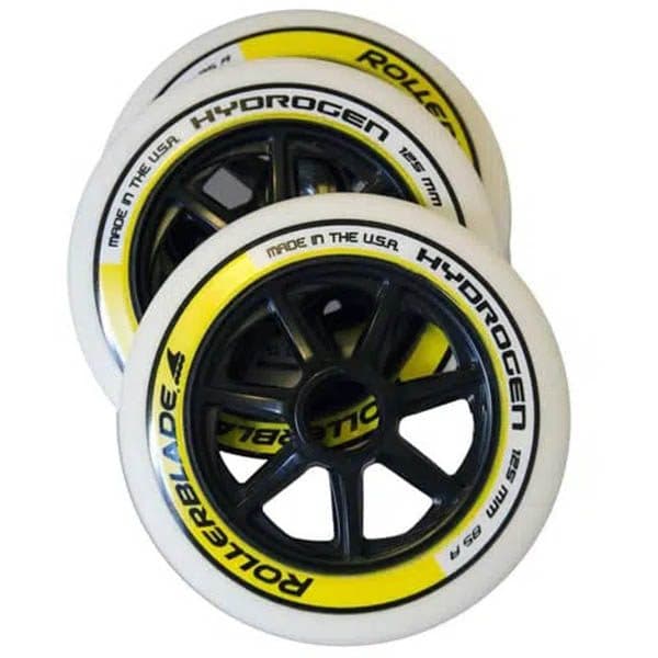 چرخ اسکیت ROLLERBLADE HYDROGEN 125MM پک شش عددی اورجینال — تصویر ۲