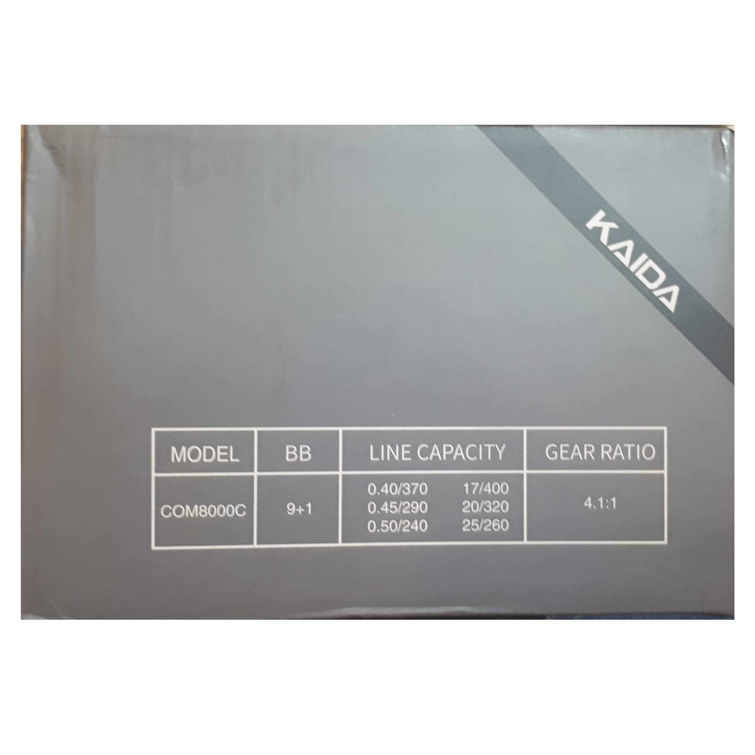 چرخ ماهیگیری کپوری کایدا KAIDA COMBAT مدل COM8000C — تصویر ۴