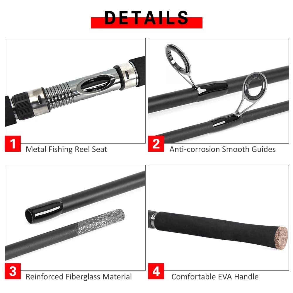 چوب ماهیگیری LEO FISHING اسپین — تصویر ۵