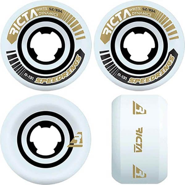 چرخ اسکیت برد RICTA 99A 52MM بسته 4 تایی — تصویر ۵