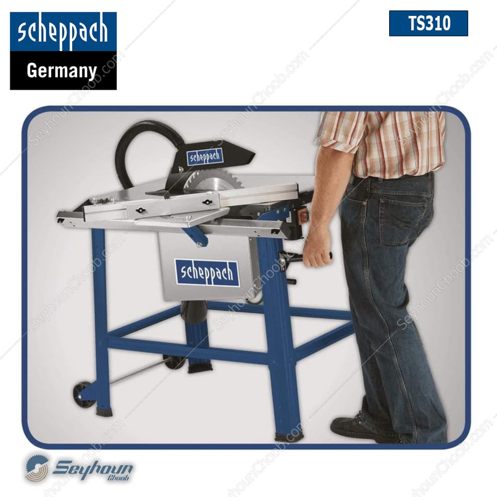 اره میزی شپخ مدل 4901305901 – TS310 با 315 میلی‌متری 2200 وات (230 ولت) — تصویر ۲