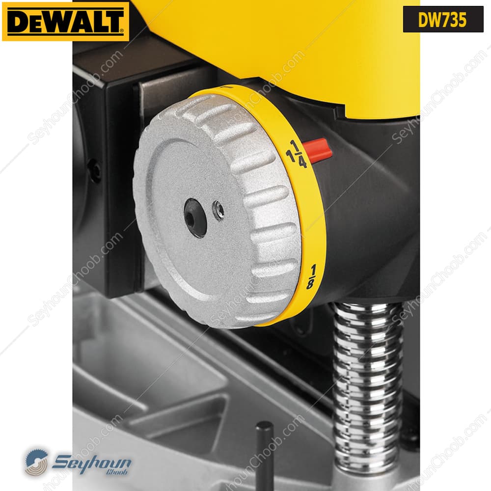 گنده گیر (گندگی ، زیررنده) 1800 وات 330 میلیمتری دیوالت مدل Dewalt DW735 — تصویر ۶