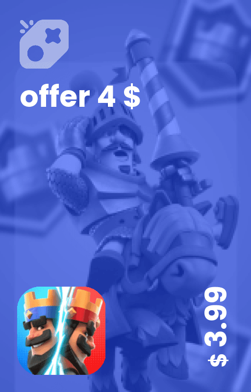 آفر 4 دلاری clash royal