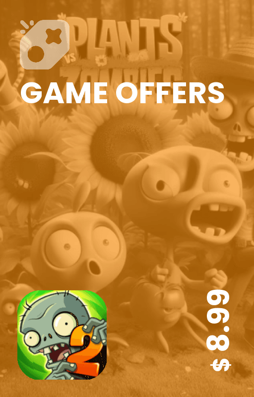 آفر 9 دلاری plant vs zombies 2