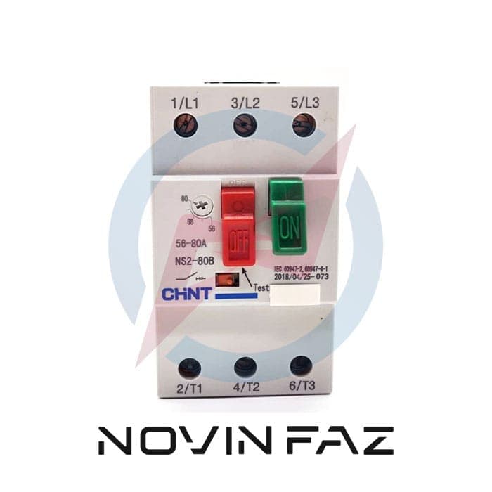 کلید حرارتی CHiNT NS2-80B (56-80)A