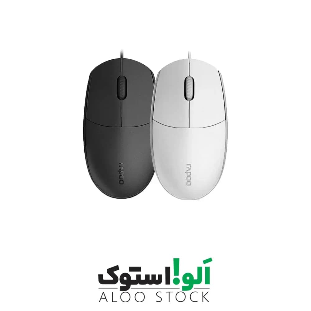 ماوس رپو مدل Rapoo N100 Optical Wired Mouse — تصویر ۸