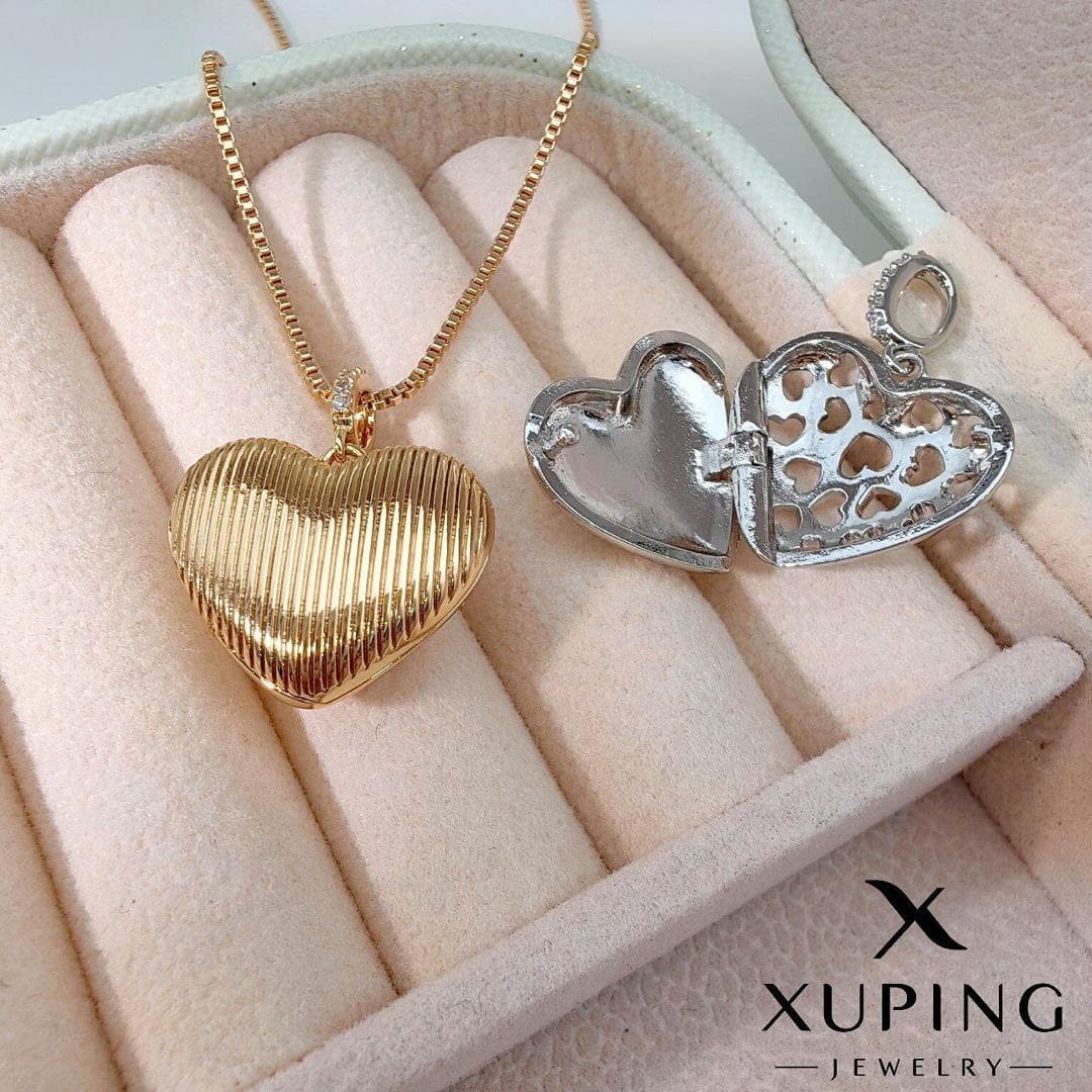 آویز گردنبند زنانه ژوپینگ مدل قلب باز شو کد ZG1019