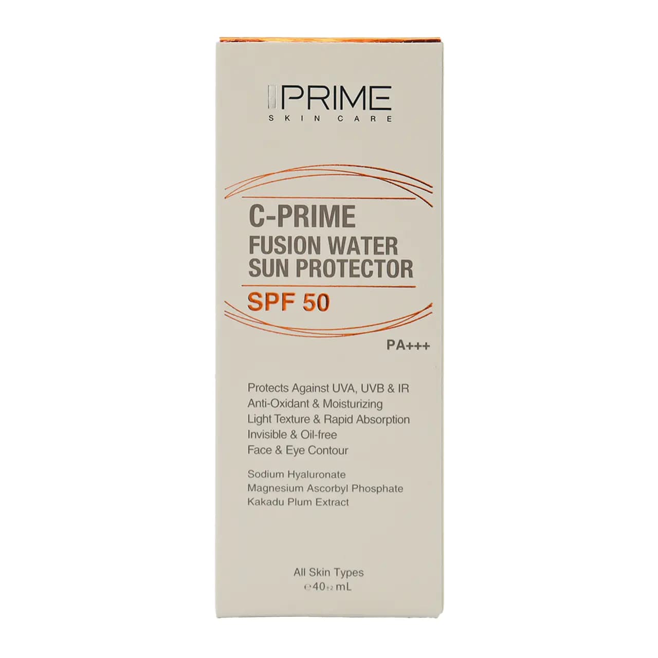 فلوئید ضد آفتاب ویتامین سی پریم SPF50