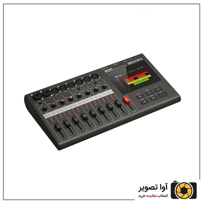 رکوردر صدا ضبط کننده مولتی ترک زوم مدل Zoom R20