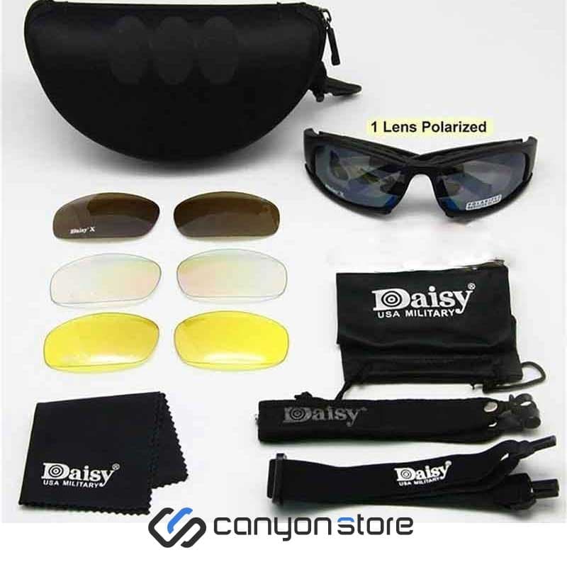 عینک آفتابی دایزی – Daisy X7 Tactical Sunglasses — تصویر ۴