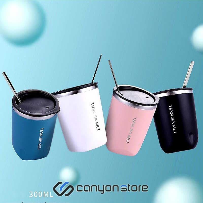 ماگ سفری تیان جیا می 300ML مدل OFFICE CUP 8928 — تصویر ۲