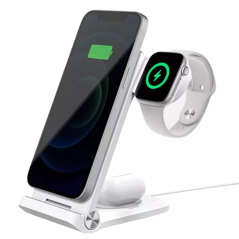 استند و شارژر وایرلس مگنتی نیلکین Nillkin PowerTrio 3-in-1 (اورجینال پلمپ ارسال فوری) — تصویر ۶