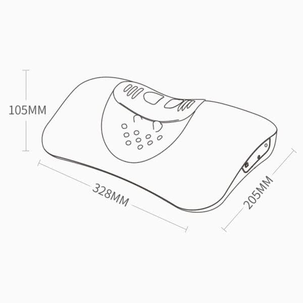 ماساژور گردن شیائومی XIAOMI HoPhysio DH124B گلوبال (اورجینال) — تصویر ۸
