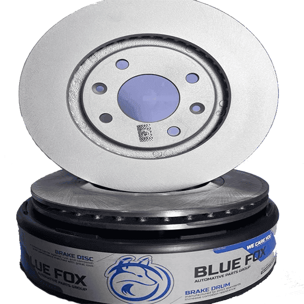 دیسک ترمز جلو سمند EF7 – دنا (4 پیچ) – زانتیا 2000 بلو فاکس BLUE FOX (جفت)