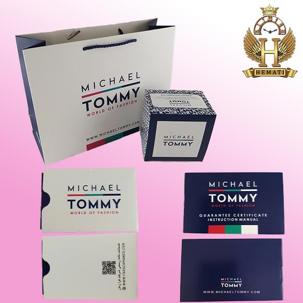 ساعت مچی زنانه مایکل تامی مدل MICHAEL TOMMY MT-22109L-B — تصویر ۸