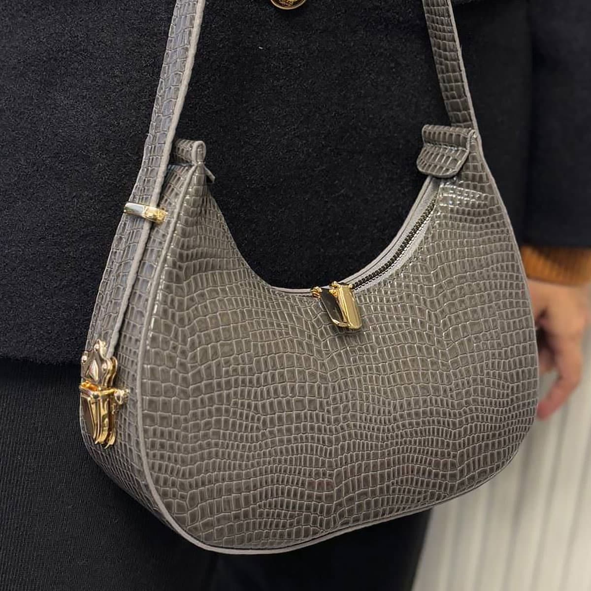 کیف زنانه مدل باگت Women HandBag A3 — تصویر ۷