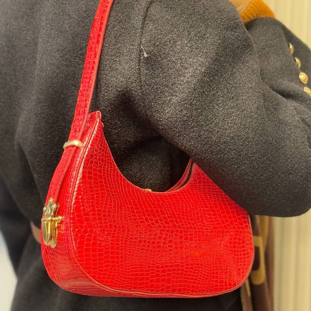 کیف زنانه مدل باگت Women HandBag A3 — تصویر ۲