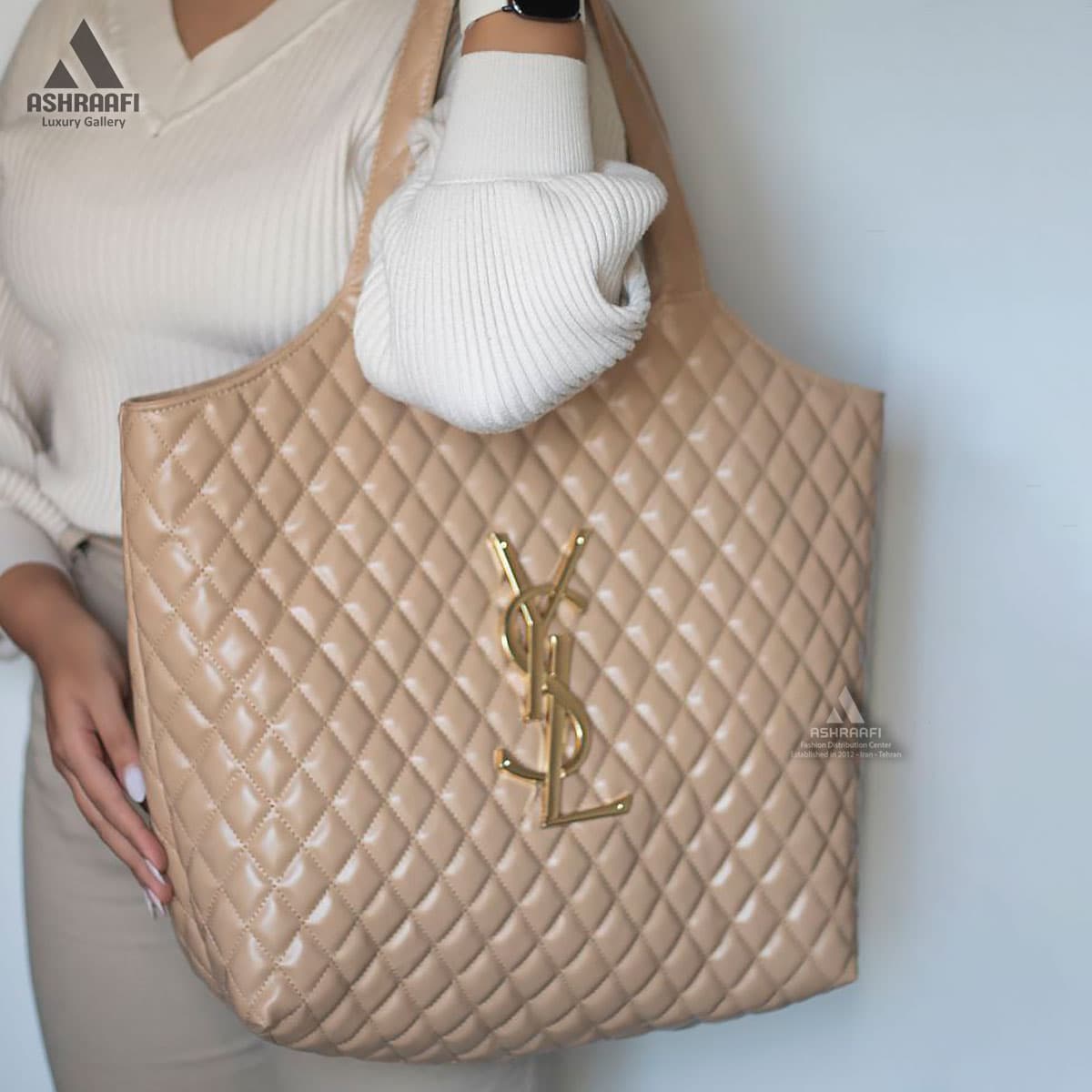کیف زنانه بزرگ YSL Tote Bag A01 — تصویر ۳