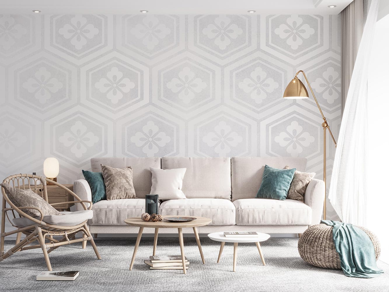کاغذ دیواری سنتی خاص W10262900 — تصویر ۳