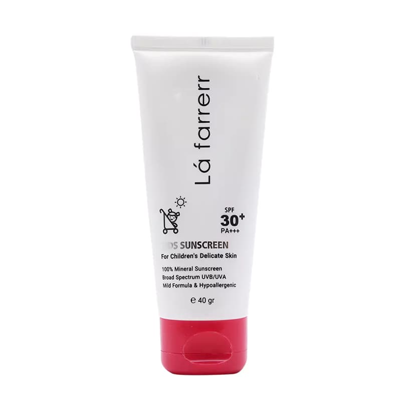 کرم ضد آفتاب مینرال کودکان لافارر SPF30 – محافظت ایمن — تصویر ۴