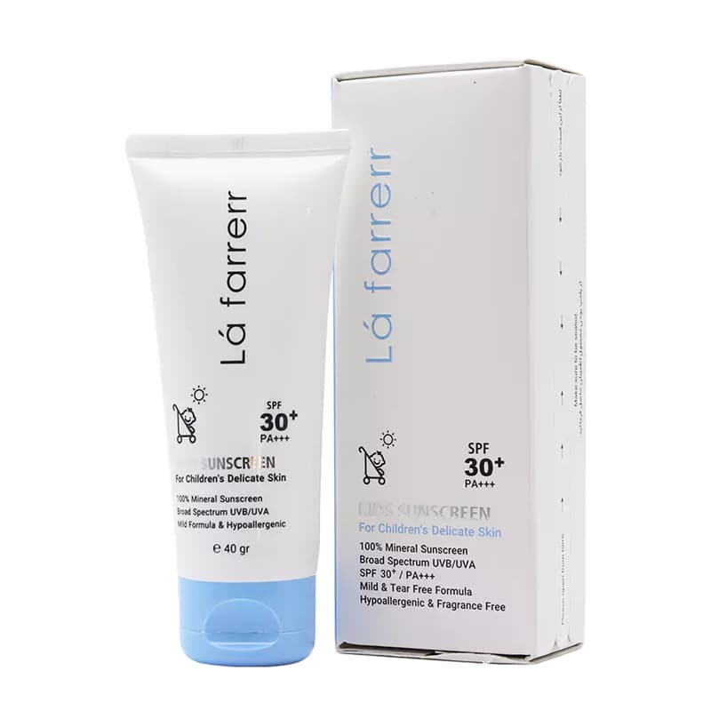 کرم ضد آفتاب مینرال کودکان لافارر SPF30 – محافظت ایمن — تصویر ۲