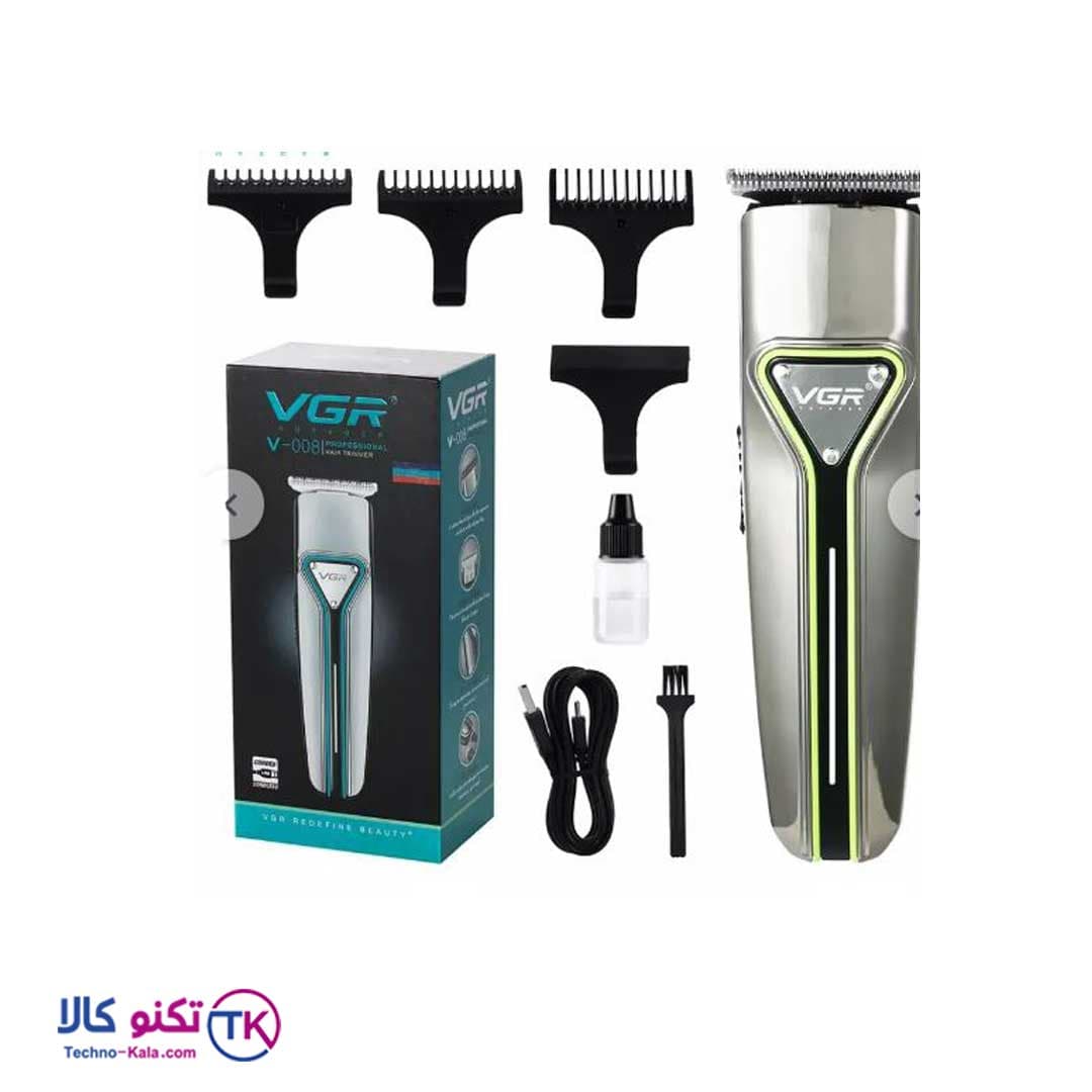 ماشین اصلاح موی سر و صورت وی جی ار مدل V-008 — تصویر ۲