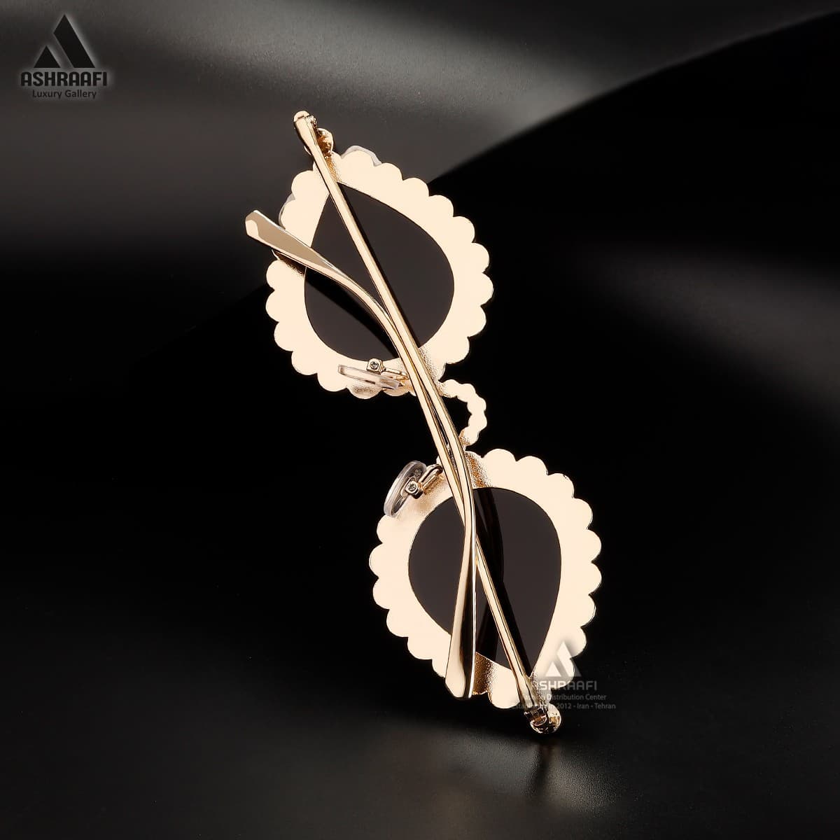 عینک آفتابی نگین دار Chanel AS521414 — تصویر ۶