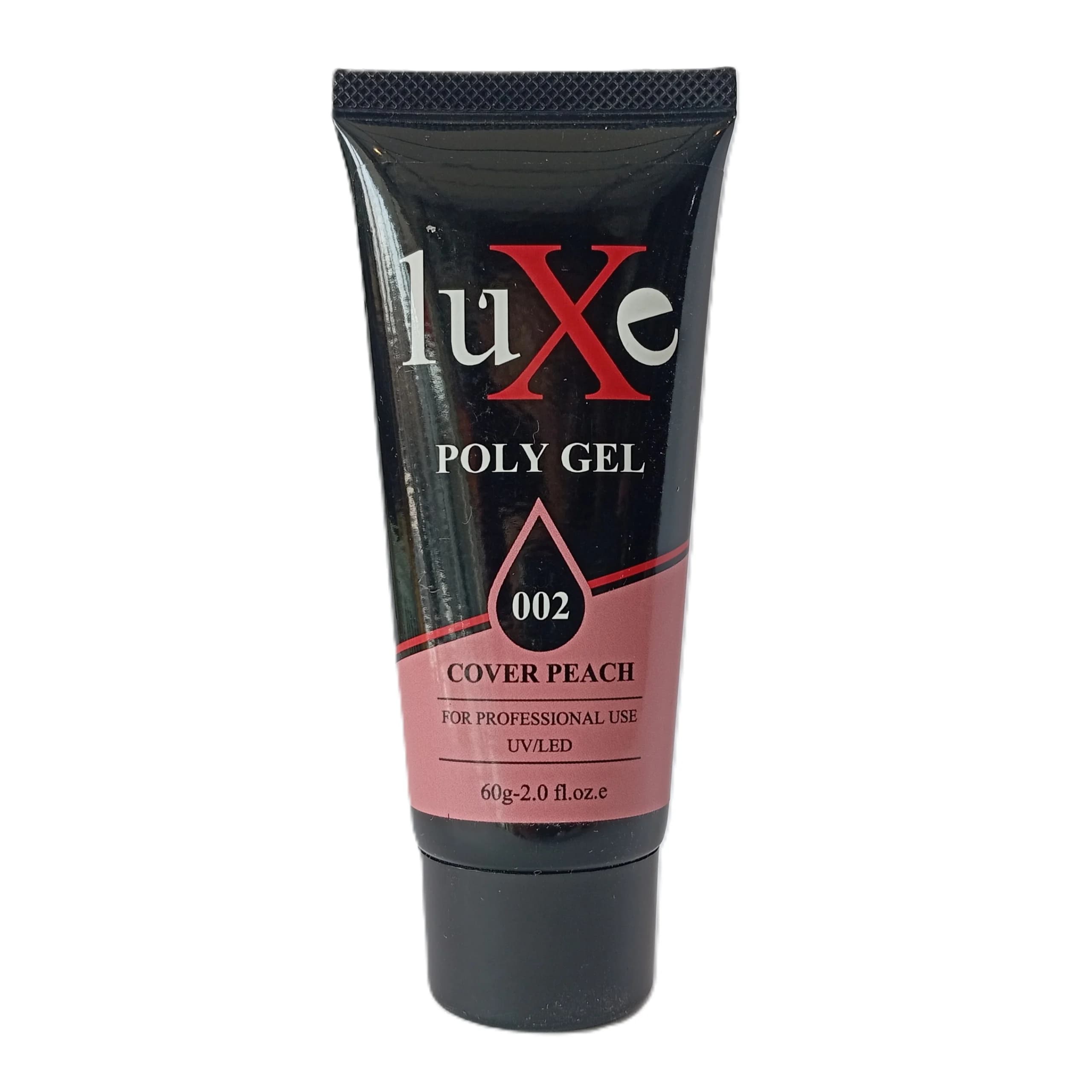 پلی ژل کاشت ناخن لوکسی کد Luxe Cover Peach 02