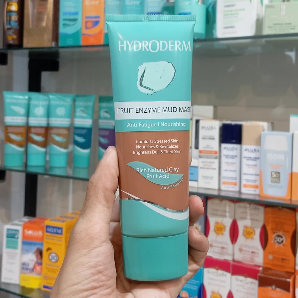 ماسک صورت گلی مغذی پوست حاوی گل رس و اسید میوه هیدرودرم HYDRODERM — تصویر ۲